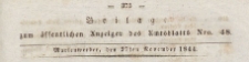 Beilage zum öffentlichen Anzeiger des Amtsblatts, 1844.11.27 nr 48