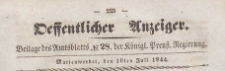 Oeffentlicher Anzeiger : Beilage des Amtsblatt der Königlichen Preussischen Regierung, 1844.07.10 nr 28