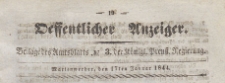 Oeffentlicher Anzeiger : Beilage des Amtsblatt der K&ouml;niglichen Preussischen Regierung, 1844.01.17 nr 3