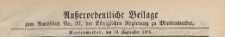 Ausserordentliche Beilage zum Amtsblatt der Königlichen Regierung zu Marienwerder, 1876.09.13 nr 37