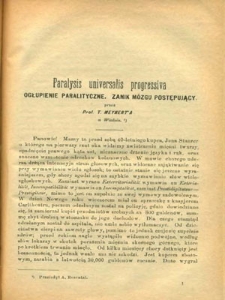 Paralysis universalis progressiva