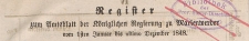 Amts-Blatt der Königlichen Regierung zu Marienwerder für das Jahr, 1848, Register