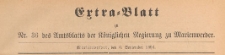 Extra=Blatt zum Amtssllatt der Königlichen Regierung zu Marienwerder für das Jahr, 1894.09.06.36