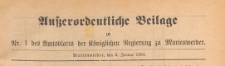 Ausserordentliche Beilage des Amtsblatt der Königlichen Regierung zu Marienwerder, 1894.01.03 nr 1