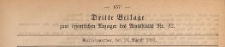 Dritite Beilage zum Öffentlicher Anzeiger des Amtslatts, 1881.08.10 nr 32