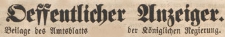 Oeffentlicher Anzeiger : Beilage des Amtsblatt der Königlichen Regierung, 1869.01.13 nr 2