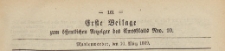Erste Beilage zum öffentlichen Anzeiger des Amtsblatt, 1869.03.10 nr 10
