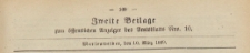 Zweite Beilage zum öffentlichen Anzeiger des Amtsblatt, 1869.03.10 nr 10
