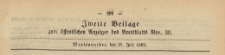 Zweite Beilage zum öffentlichen Anzeiger des Amtsblatt, 1869.07.28 nr 30