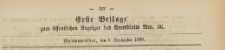 Erste Beilage zum öffentlichen Anzeiger des Amtsblatt, 1869.09.08 nr 36