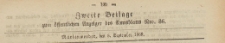 Zweite Beilage zum &ouml;ffentlichen Anzeiger des Amtsblatt, 1869.09.08 nr 36
