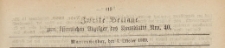 Zweite Beilage zum öffentlichen Anzeiger des Amtsblatt, 1869.10.06 nr 40