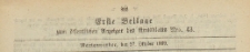 Erste Beilage zum öffentlichen Anzeiger des Amtsblatt, 1869.10.27 nr 43