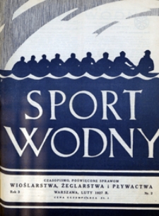 Sport Wodny, 1927, nr 2