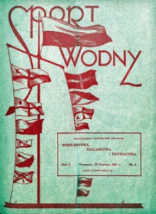 Sport Wodny, 1927, nr 8