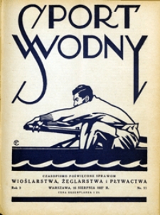 Sport Wodny, 1927, nr 11