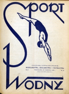 Sport Wodny, 1927, nr 12