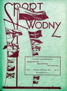 Sport Wodny, 1927, nr 13