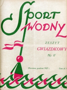 Sport Wodny, 1927, nr 17