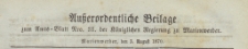 Ausserordentliche Beilage zum Amtsblatt der Königlichen Regierung zu Marienwerder, 1870.08 03 nr 31