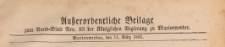 Ausserordentliche Beilage zum Amtsblatt der Königlichen Regierung zu Marienwerder, 1885.03.11 nr 10