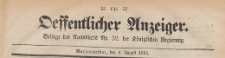 Oeffentlicher Anzeiger : Beilage des Amtsblatt der Königlichen Regierung, 1883.08.08 nr 32