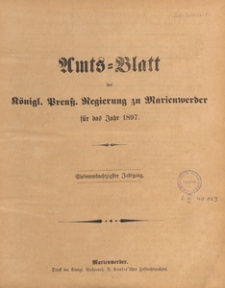 Amts-Blatt der Königlichen Regierung zu Marienwerder für das Jahr, 1897.03.10 nr 10