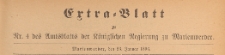 Extra=Blatt des Amtsblatts der Königlichen Regierung zu Marienwerder für das Jahr, 1896.01.23 nr 4