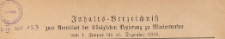 Amts-Blatt der Königlichen Regierung zu Marienwerder für das Jahr, 1896, Inhalts