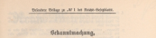 Besondere Beilage des Reichs=Gesetzblatts, 1897 nr 1