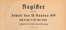 Juristische Wochenschrift : Organ des Deutschen Anwaltvereins, 1935, Register H. 18-35