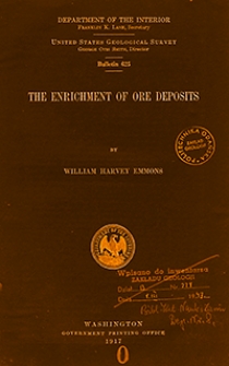 Bulletin 625. The enrichment of ore deposits