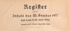 Juristische Wochenschrift : Organ des Deutschen Anwaltvereins, 1937, Register H. 36-52
