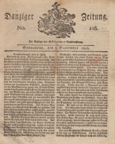 Danziger Zeitung, 1808.09.03 nr 106