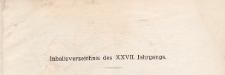 Bank-Archiv. Zeitschrift für Bank- und Börsenwesen, 1927/1928, Inhaltsverzeichnis