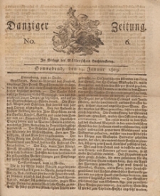 Danziger Zeitung, 1809.01.14 nr 6