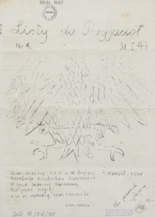 Listy do Przyjaci&oacute;ł, 1944.01.31 nr 4