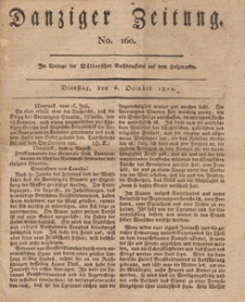 Danziger Zeitung, 1812.10.06 nr 160