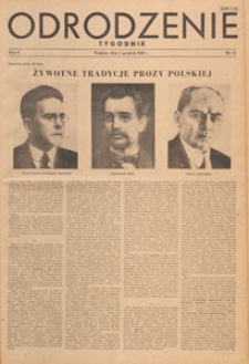 Odrodzenie : tygodnik, 1945.12.23-30 nr 56-57