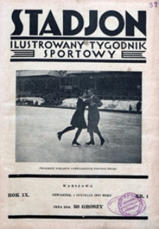 Stadjon, 1931, nr 1