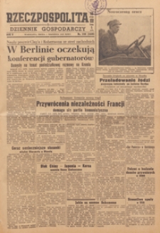 Rzeczpospolita i Dziennik Gospodarczy, 1948.09.01 nr 240