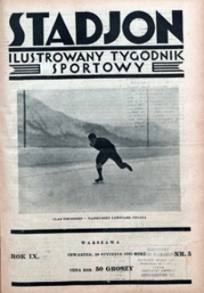 Stadjon, 1931, nr 5