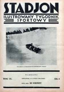 Stadjon, 1931, nr 8