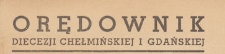 Orędownik Diecezji Chełmińskiej i Gdańskiej. 1946.01-03 nr 1