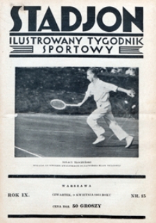 Stadjon, 1931, nr 15