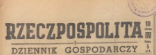 Rzeczpospolita i Dziennik Gospodarczy, 1948.01.01-02 nr 1