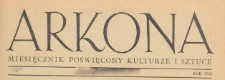 Arkona : miesięcznik poświęcony kulturze i sztuce, 1946.01 nr 3
