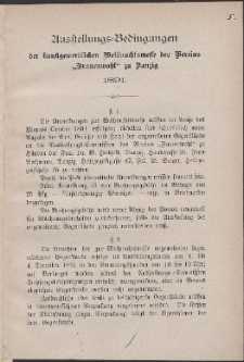 Jahresbericht des Vereins "Frauenwohl" in Danzig