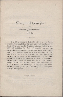 Jahresbericht des Vereins "Frauenwohl" in Danzig