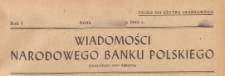 Wiadomości Narodowego Banku Polskiego, 1945.11.01 nr 2